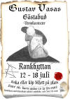 fotokonst och blyteckning av Gustaf Vasa digitaltryck, digitaldruck, digitalprinting, digitalimprimé