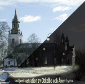 Ockelbo och Åmot kyrka, Digitalt bildspel ljus och ljudillustrationer 